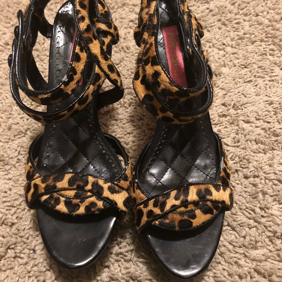 Betsy Johnson High Heel Sandals - Picture 1 of 5